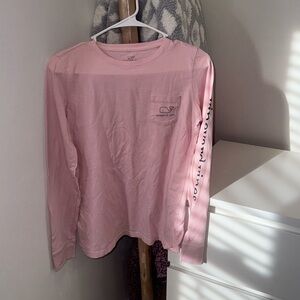 Vineyard vines pink long sleeve tshirt women’s xs